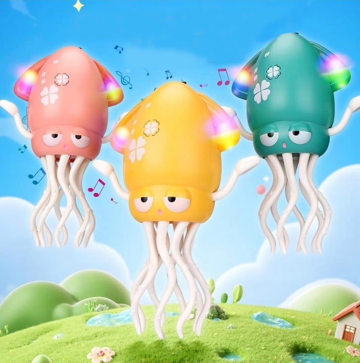 INTERACTIVE DANCING SQUID TOY FOR KIDS octopus VIRAL USB Manufacturer code SQUID viral ośmiorniczka