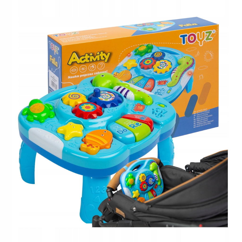 INTERACTIVE EDUCATIONAL TABLE FALLA TOYZ LEARNING THE COLORS OF SOUNDS