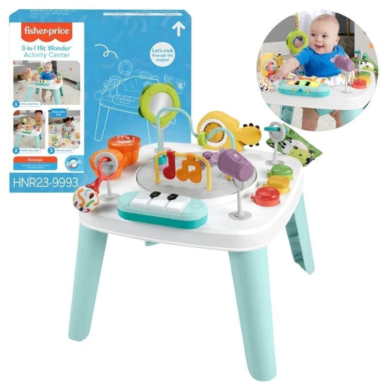INTERACTIVE EDUCATIONAL TABLE FOR CHILDREN MULTIFUNCTIONAL TABLE 3IN1