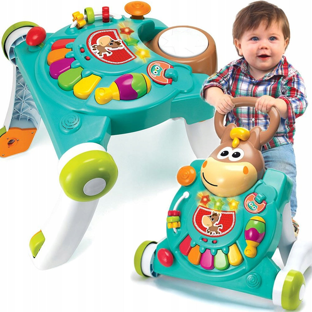 INTERACTIVE EDUCATIONAL TABLE WALKER PUSHER 3IN1
