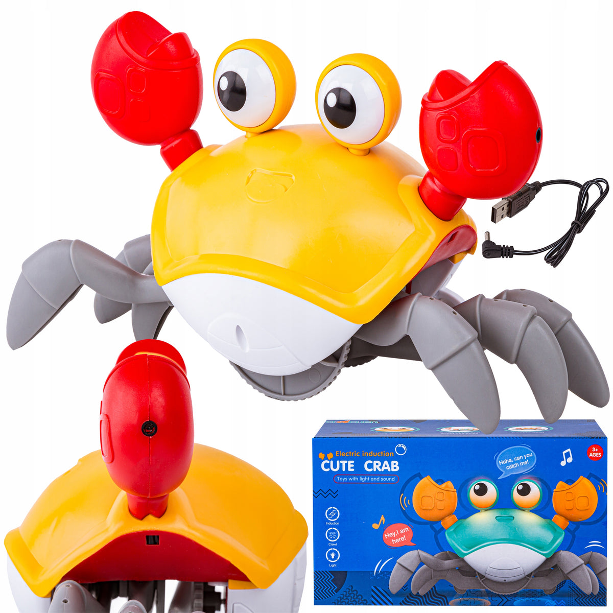 INTERACTIVE ESCAPE Crawling TOY for Kids DANCING CRAB