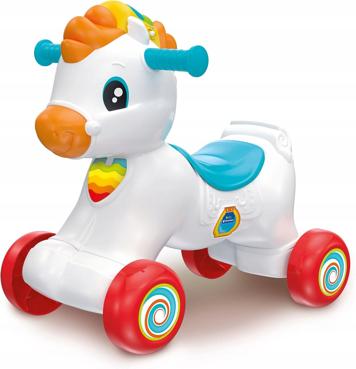 INTERACTIVE HORSE MARCINEK 3IN1 RIDER ROCKING AT THE POLES CLEMENTONI Brand Clementoni