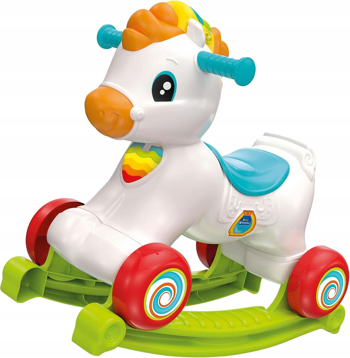 INTERACTIVE HORSE MARCINEK 3IN1 RIDER ROCKING AT THE POLES CLEMENTONI Manufacturer code 50928