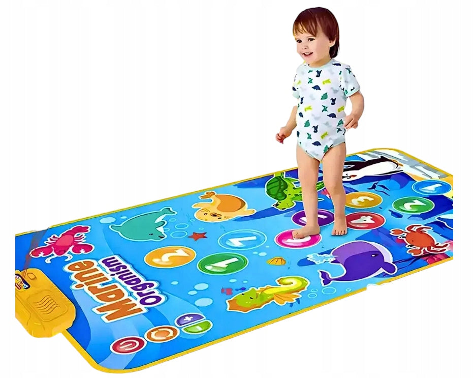 INTERACTIVE MUSIC MAT FOR CHILDREN OCEAN 17 SOUNDS EDUCATIONAL TACTILE Brand no brand