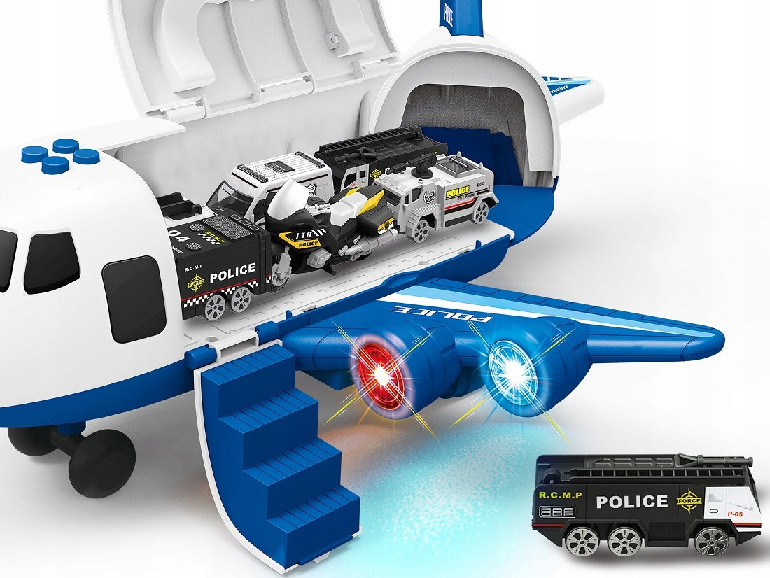 INTERACTIVE POLICE PLANE + RESORAKI 2709 Brand MalPlay