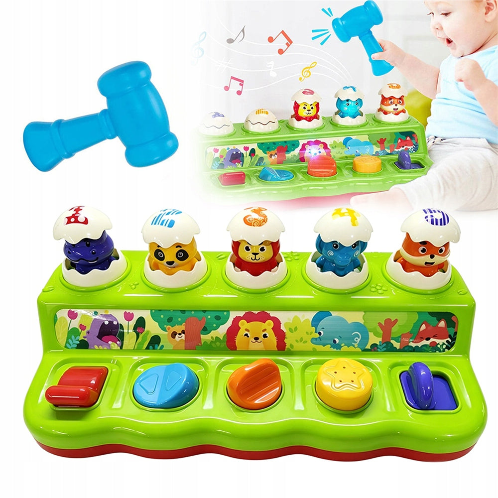 INTERACTIVE POP-UP TOY WITH SWITCH AND MUSIC Brand no brand