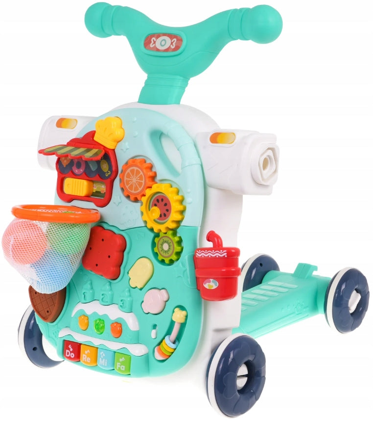 INTERACTIVE PUSHER 4in1 SCOOTER TABLE WITH MELODIES HBE08 Manufacturer code ZDN.HE0812