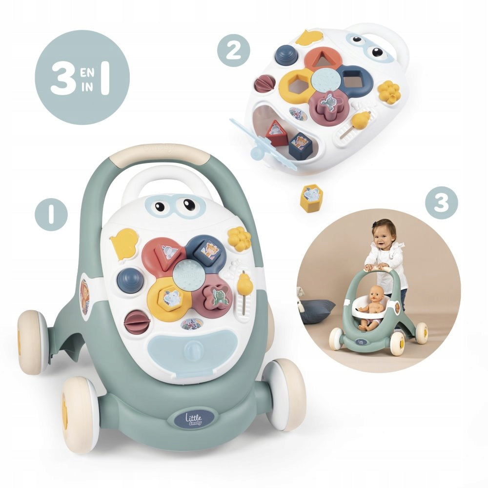 INTERACTIVE PUSHER WALKER EDUCATIONAL TABLE SMOBY Manufacturer code 140304