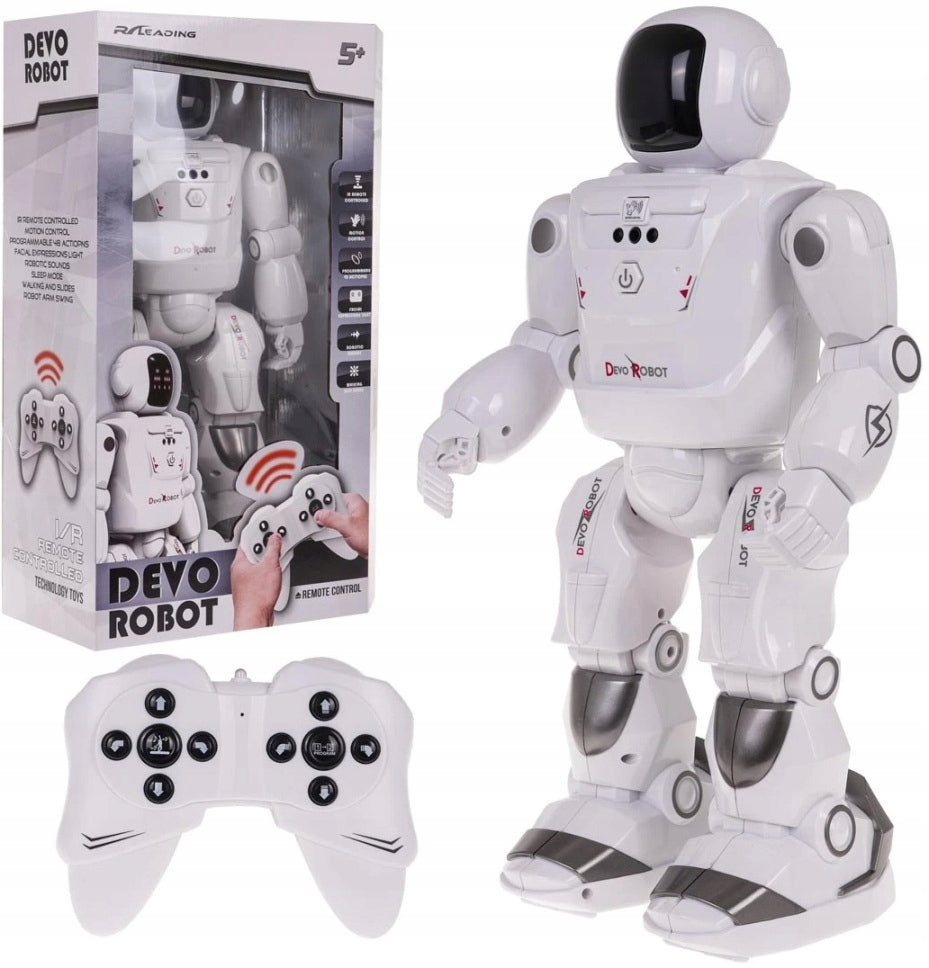 INTERACTIVE ROBOT DEVO REMOTE CONTROLLED GESTURE CONTROL PROGRAMMING