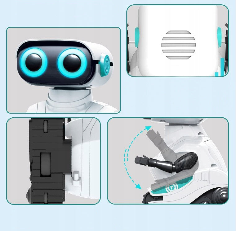 INTERACTIVE ROBOT FOR CHILDREN REMOTE CONTROLLED TOY FOR REMOTE CONTROL RC +SOUND Packaging status original