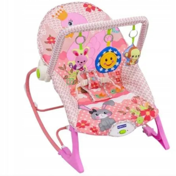 INTERACTIVE Rocker Deckchair Melodies Vibration Swan Feeding Seat Packaging status original