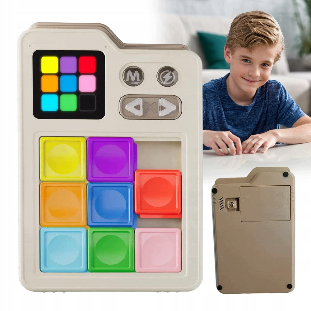 INTERACTIVE SLIDING GAME LED BRAIN TRAINING 1000 CHALLENGES