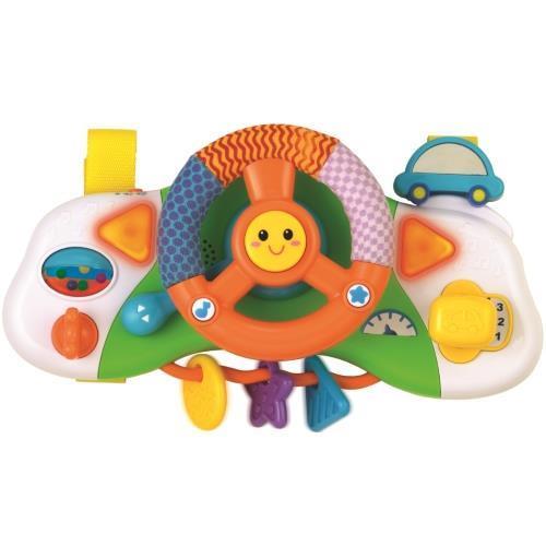 INTERACTIVE STEERING WHEEL Smily Play Driving School Sounds of Light in Polish Packaging status original