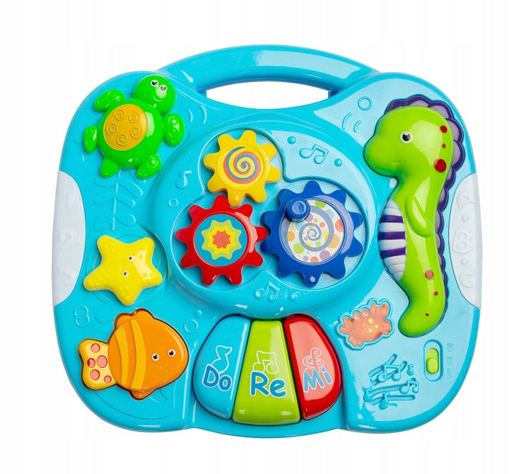 INTERACTIVE TABLE FALLA BLUE Color blue
