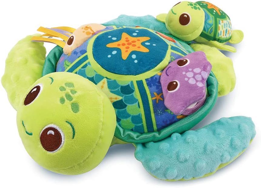 INTERACTIVE TOY TURTLE AND CHILD MUSICAL TOY 0,5-3 YEARS OLD FRENCH Batteries included no