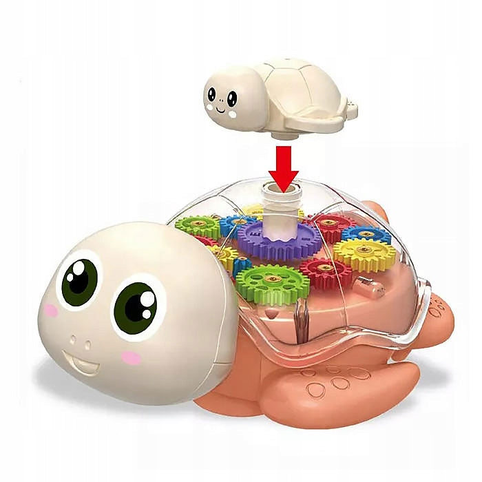 INTERACTIVE TURTLE GLOWING RIDING MUSICAL SENSORY TURTLE WITH SOUND Manufacturer code 8551