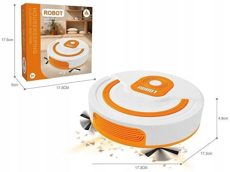 INTERACTIVE VACUUM CLEANER TOY ROBOT RIDING FOR CHILDREN ELECTRIC Manufacturer code ODKURZACZ DLA DZIECI