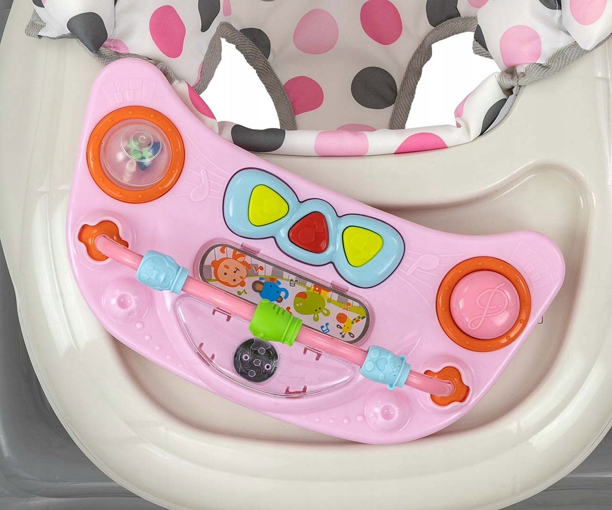 INTERACTIVE WALKER FOR CHILDREN PUSHER RIDER FOLDING SOUND Milly Mally Brand Milly Mally