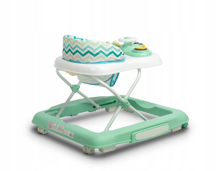 INTERACTIVE WALKER PUSHER ADJUSTMENT TOYZ TIMON 2-IN-1 RIDER Color green
