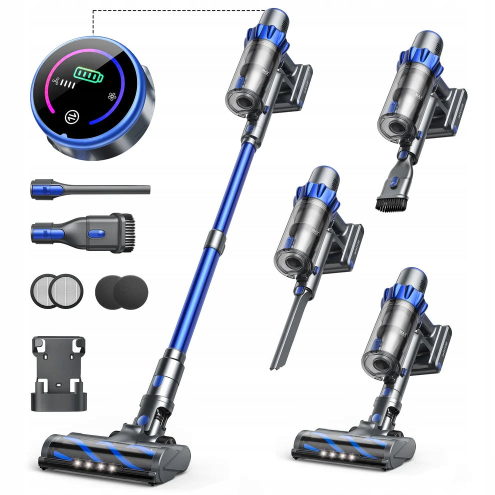 INTETURE BP10 CORDLESS VACUUM CLEANER 450W 40KPA LED LCD TURBO BRUSH