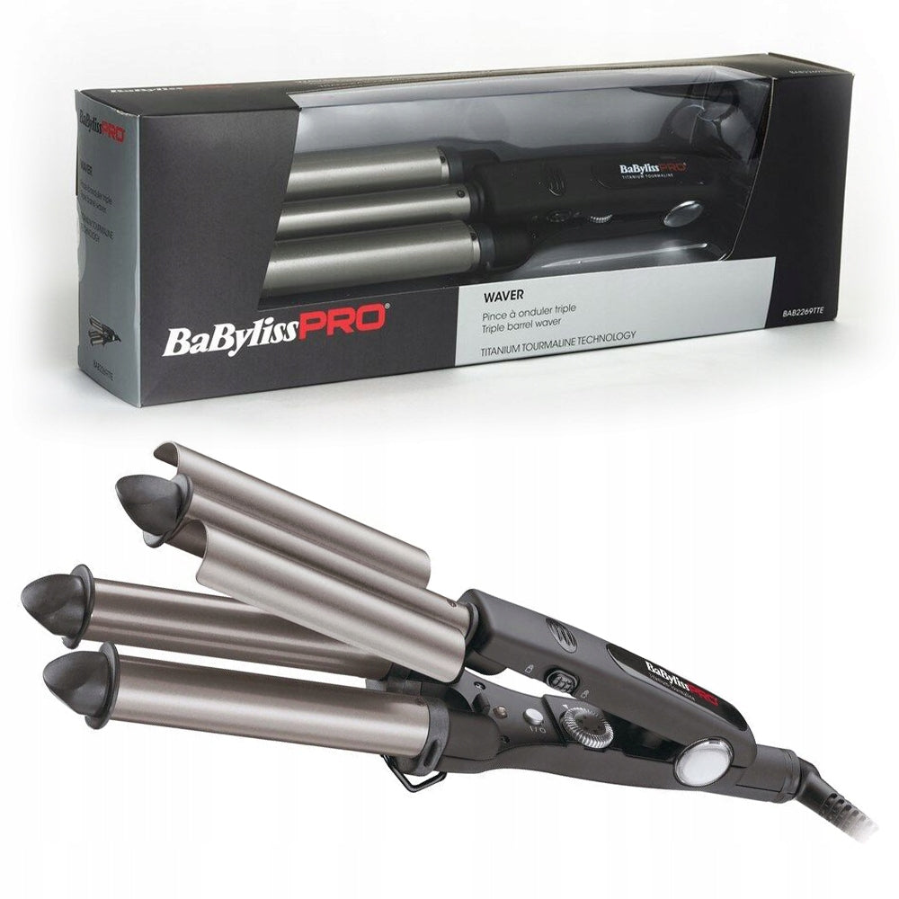 INVERTER BABYLISS PRO BAB2269E TRIPLE TITANIUM TOURMALINE CURLING IRON