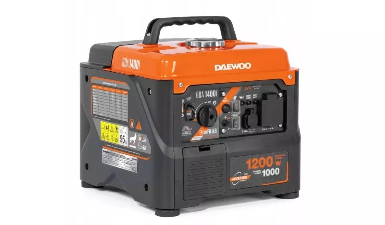 INVERTER GENERATOR SET DAEWOO GDA1400I, 1X230V / 16A, USB 1.2 KW
