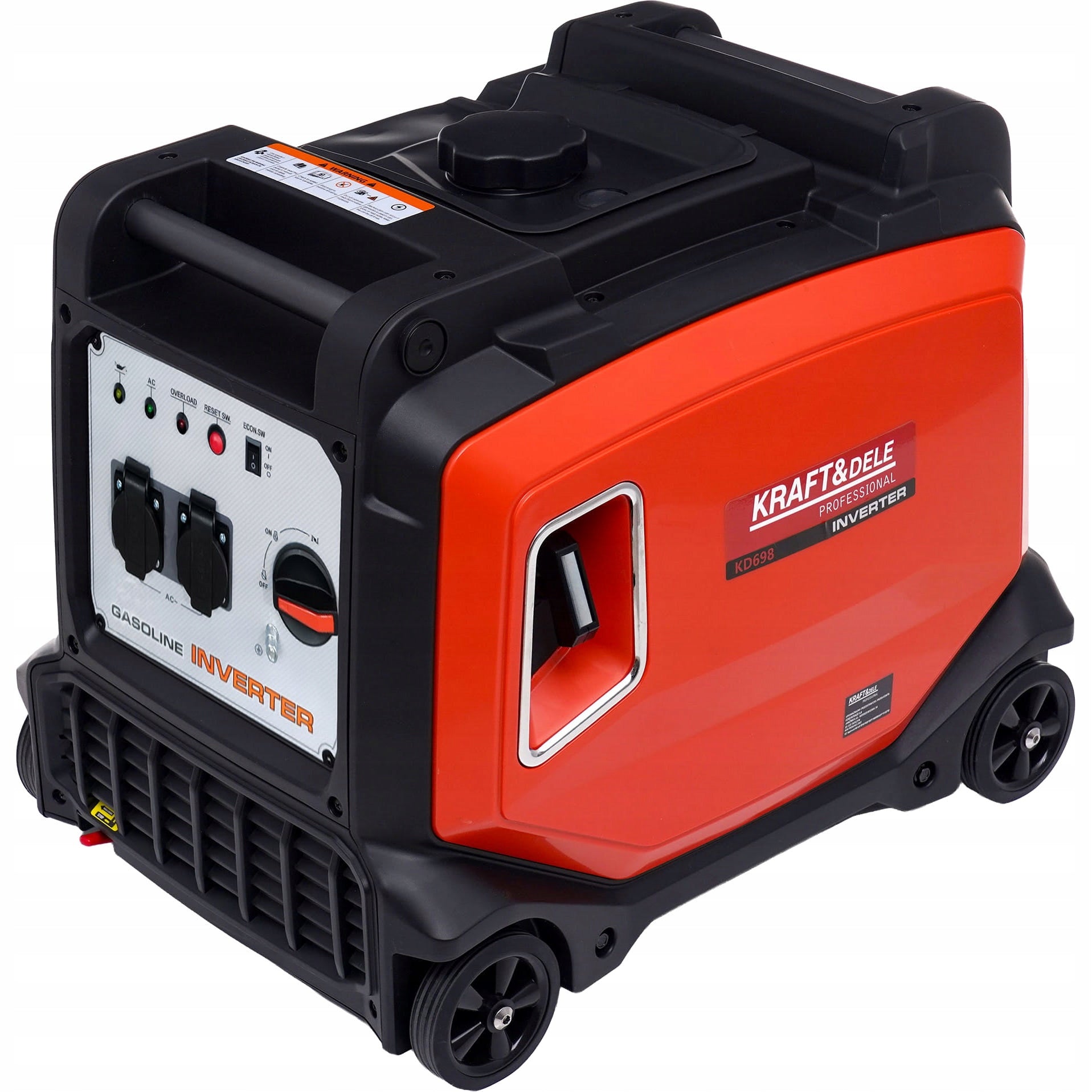 INVERTER GENERATOR SET GENERATOR 4300W 4-STROKE OHV PETROL Brand Kraft&Dele