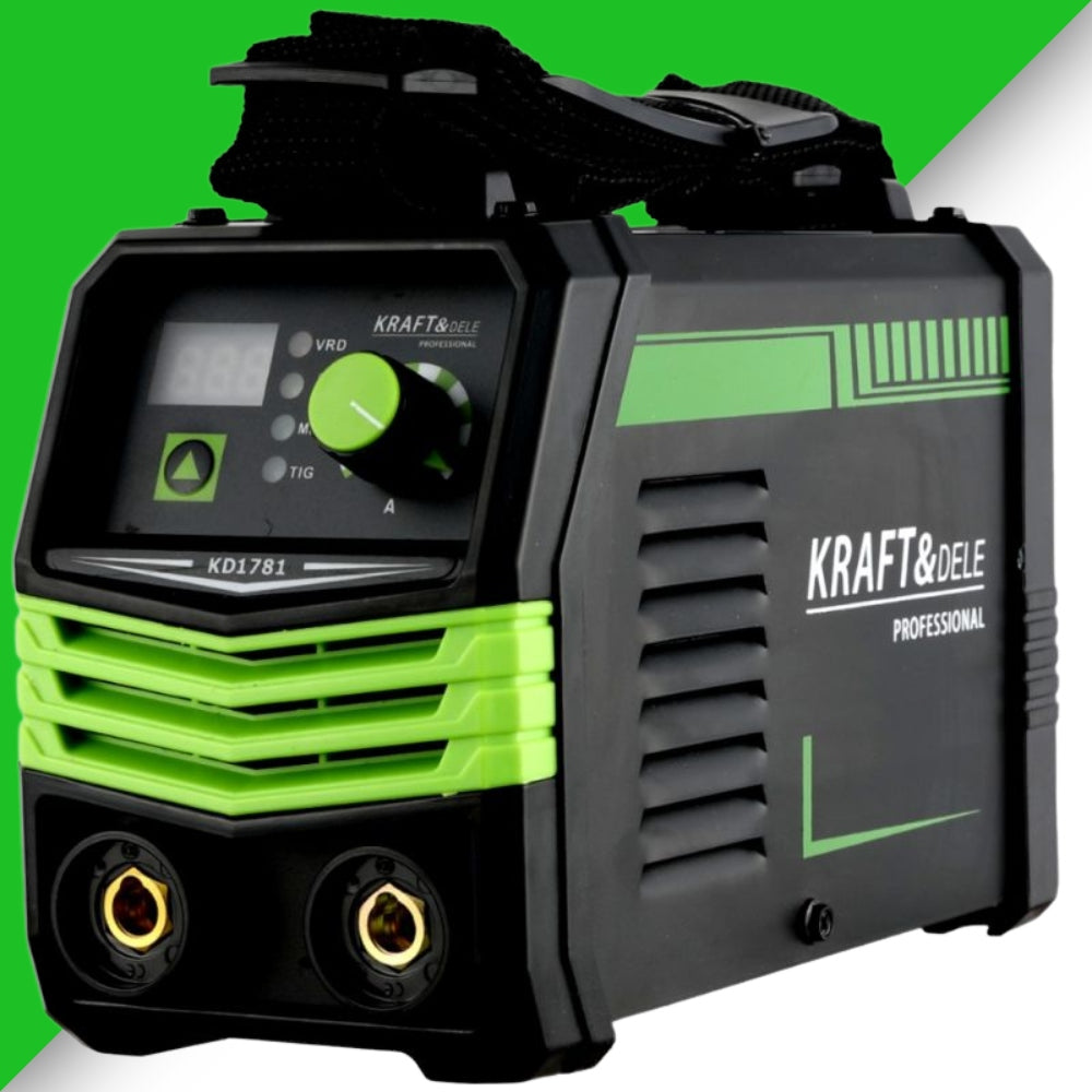 INVERTER WELDER 330A MMA TIG LIFT VRD IP21 DISPLAY VRD 3,4kg Brand Kraft&Dele