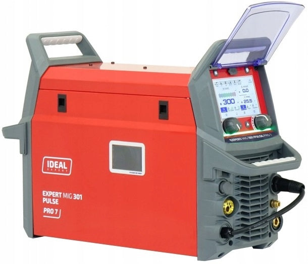 INVERTER WELDER MIGOMAT IDEAL EXPERT MIG 301 PULSE Pro7 LCD 400V 4x4 Brand IDEAL