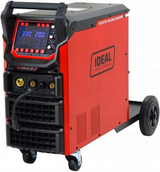 INVERTER WELDER MIGOMAT IDEAL TECNO MIG 331 S-PULSE SYNERGIC 4x4 330A Brand IDEAL