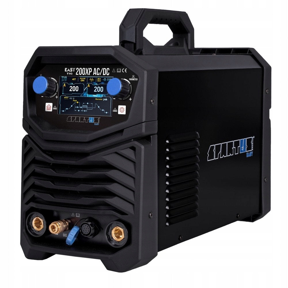 INVERTER WELDER TIG HF EasyTIG 200XP AC/DC ALUMINIUM SPARTUS SOURCE