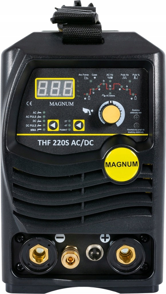 INVERTER WELDER TIG THF 220S AC/DC Magnum MMA Aluminium Manufacturer code U I THF220SAC