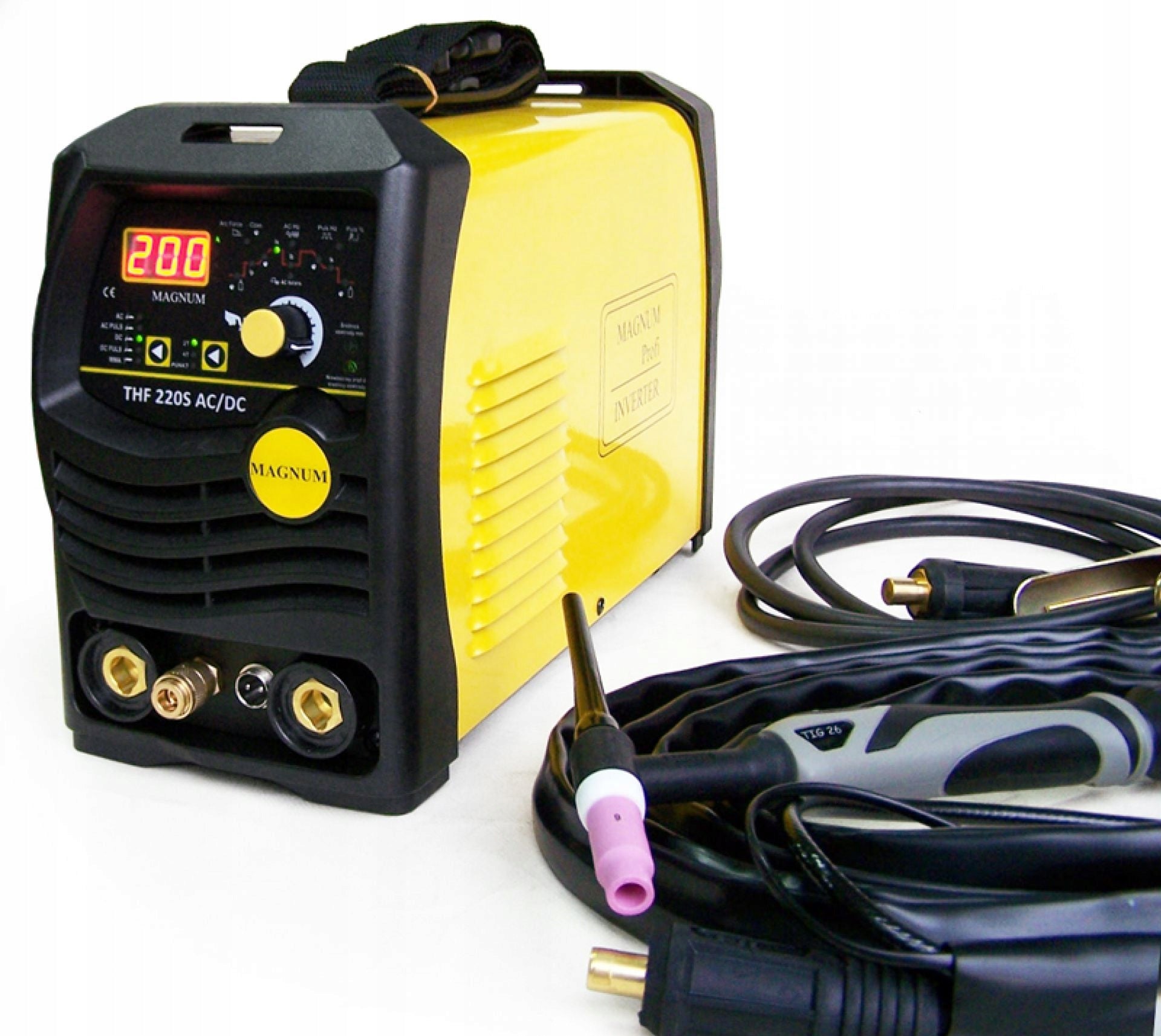 INVERTER WELDER TIG THF 220S AC/DC Magnum MMA Aluminium