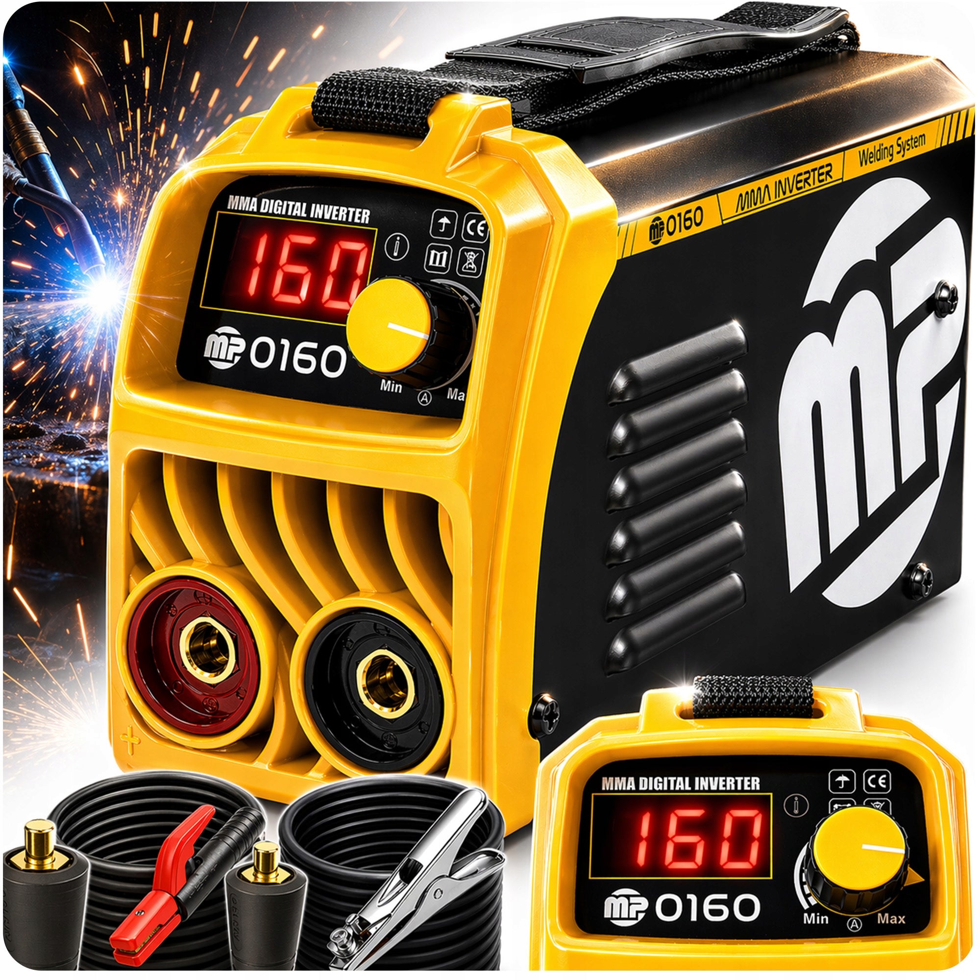 INVERTER WELDER inverter electrodes MMA TIG Lift MAJSTER Pro mp0160 Packaging status original