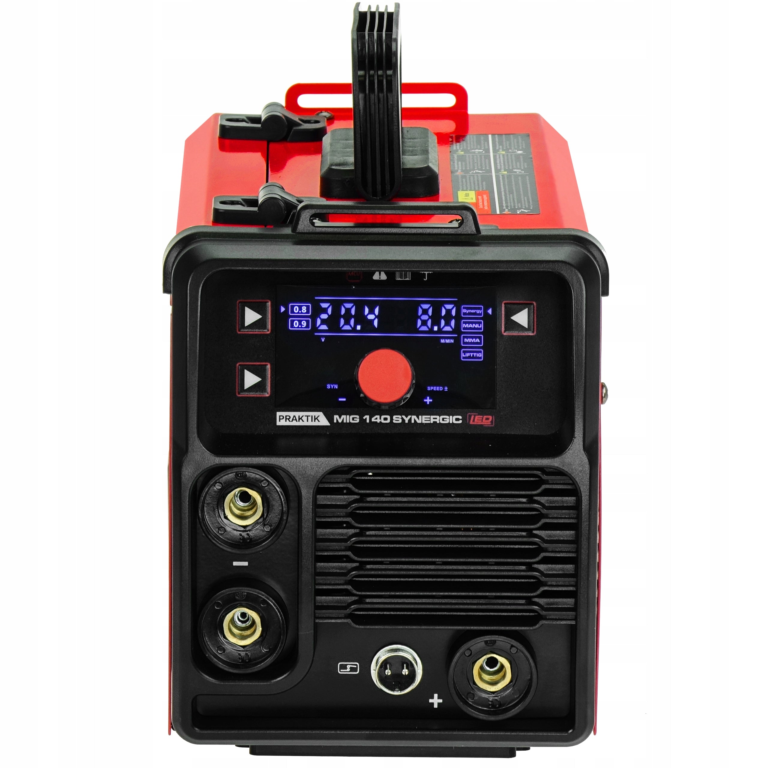 INVERTER WELDING MACHINE INVERTER IDEAL PRAKTIK MIG 140 SYNERGY FLUX MMA TIG Brand IDEAL