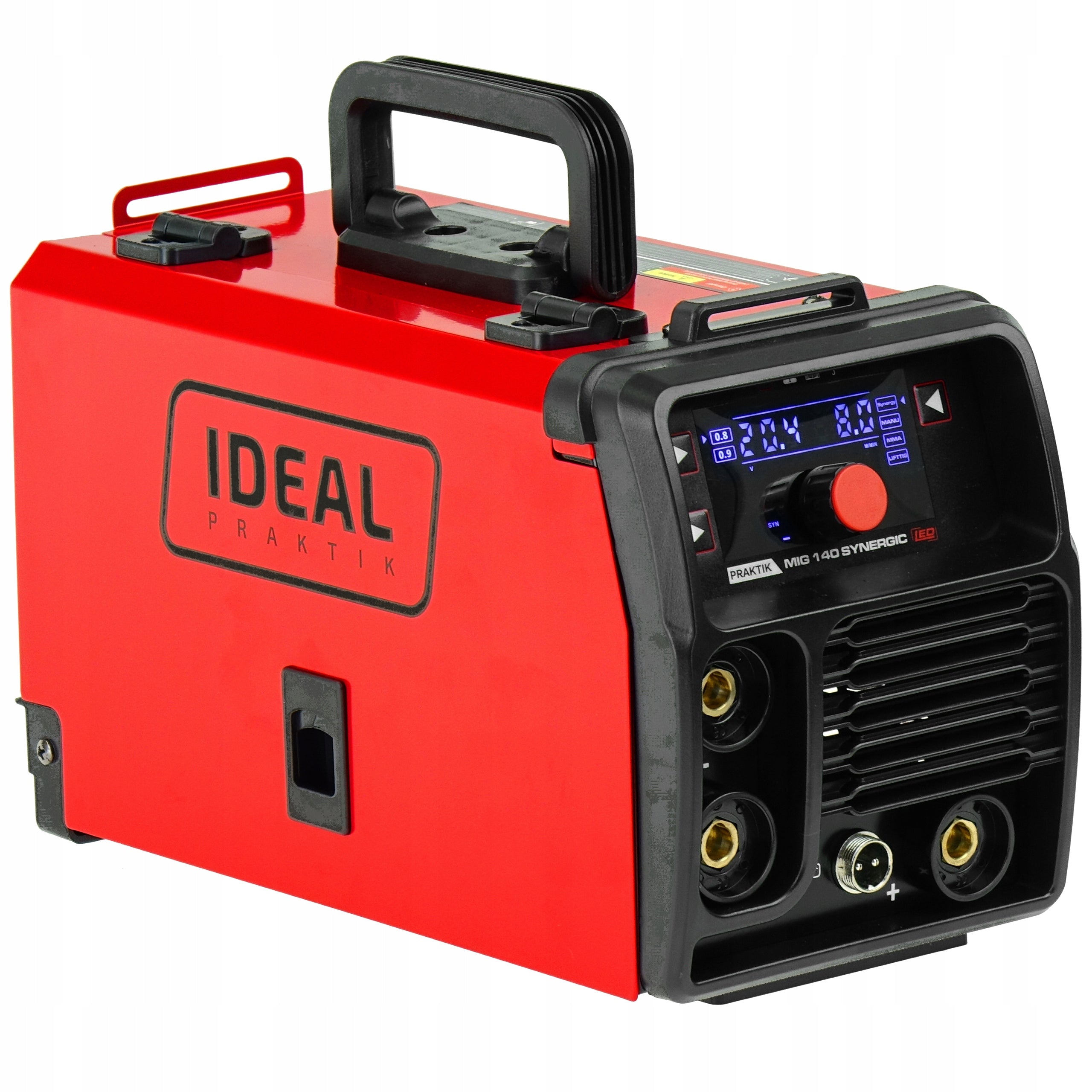 INVERTER WELDING MACHINE INVERTER IDEAL PRAKTIK MIG 140 SYNERGY FLUX MMA TIG Manufacturer code PRAKTIK MIG 140 SYNERGIA