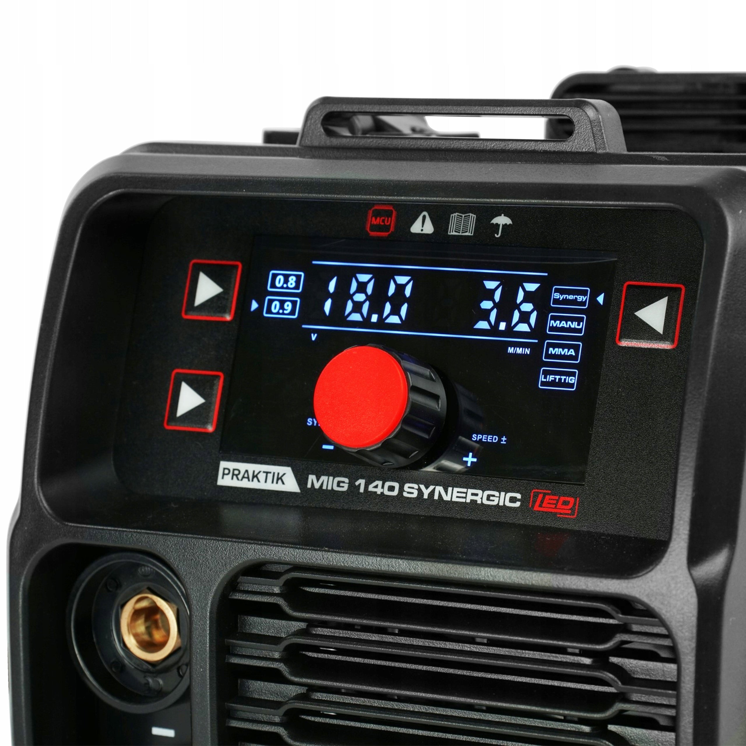 INVERTER WELDING MACHINE INVERTER IDEAL PRAKTIK MIG 140 SYNERGY FLUX MMA TIG Packaging status original