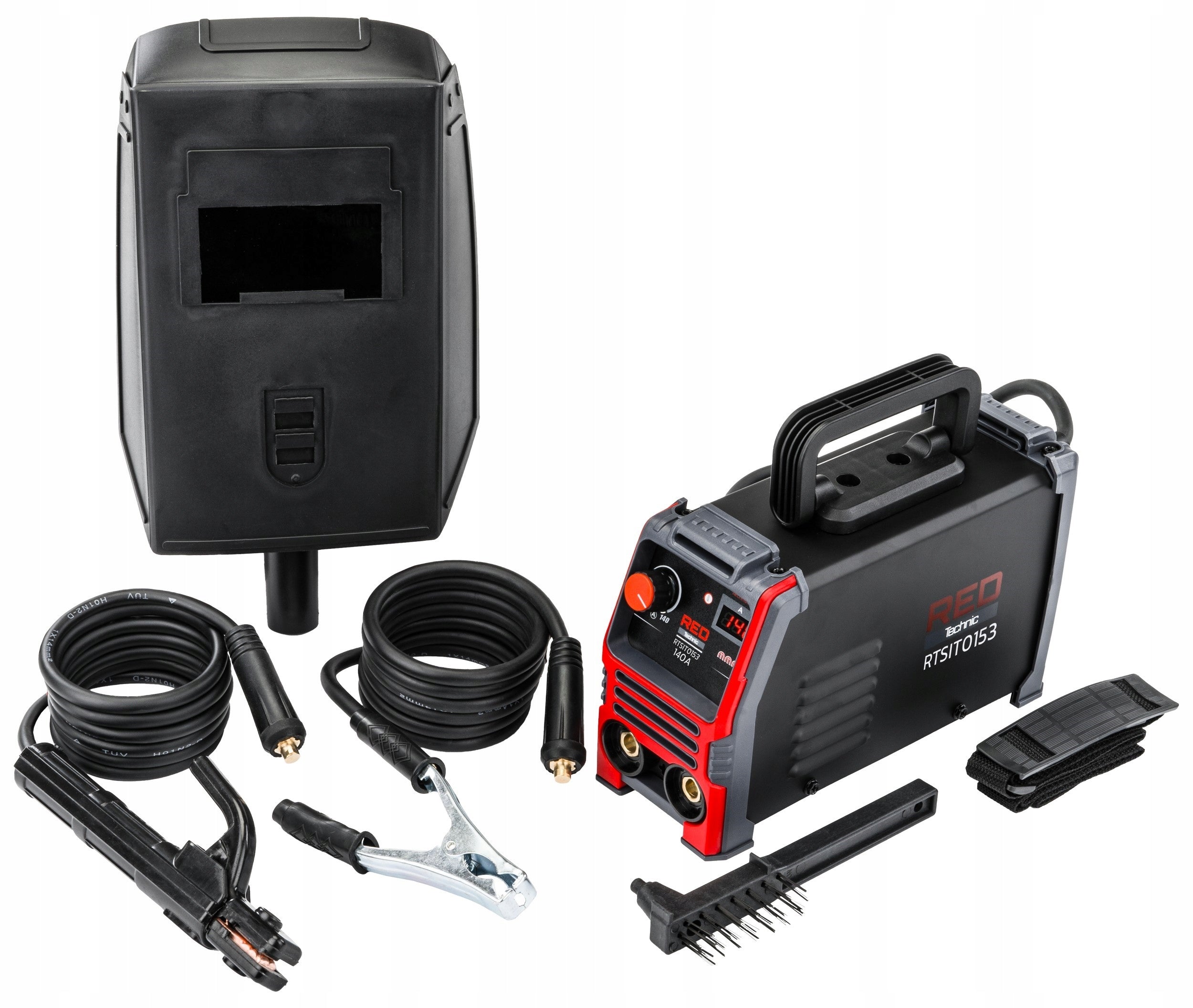 INVERTER WELDING MACHINE INVERTER LCD MMA IGBT HOT START ANTI STICK MASK Device weight 2.1 kg