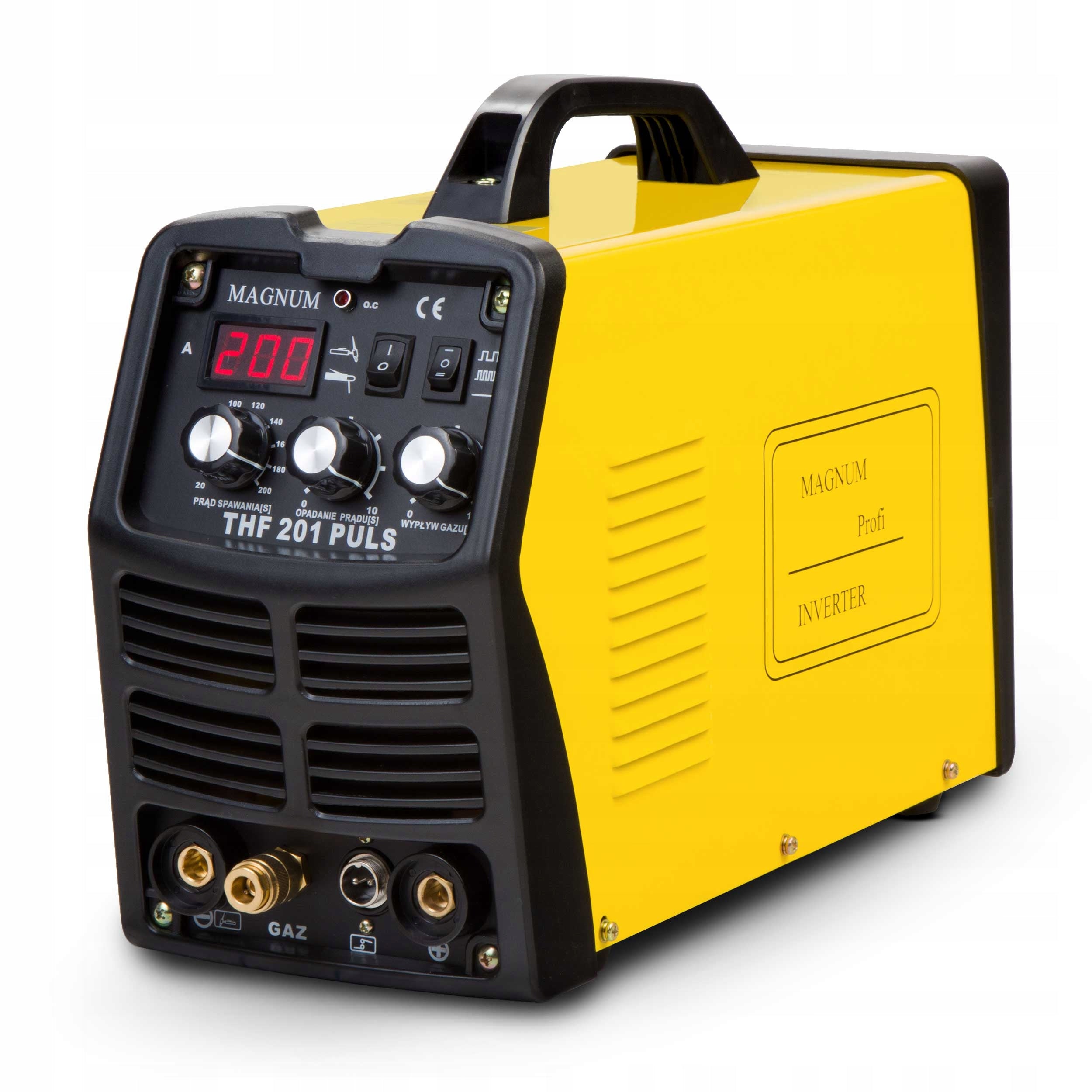 INVERTER WELDING MACHINE MAGNUM THF 201P 230V 200A TIG DC HF PULSE MMA EAN (GTIN) 5905323107434