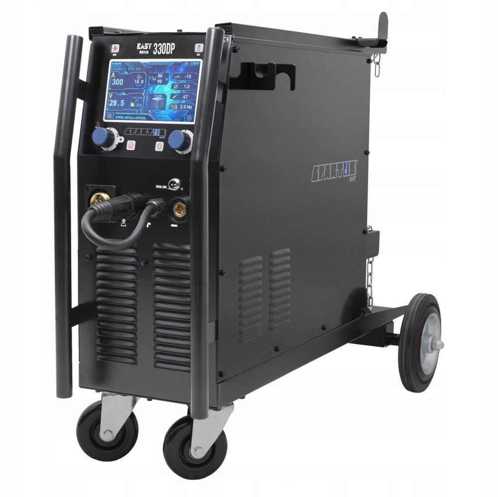 INVERTER WELDING MACHINE MIGOMAT SPARTUS EASY MIG 330DP MIG 300A 400V SYNERGY EAN (GTIN) 5900391243688