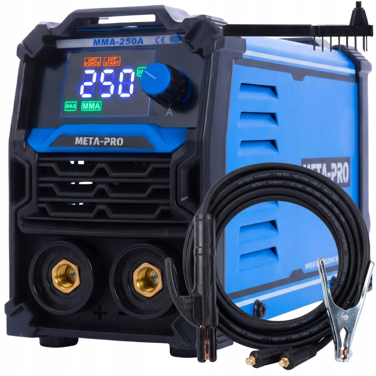 INVERTER WELDING MACHINE MMA 250A LCD META-PRO