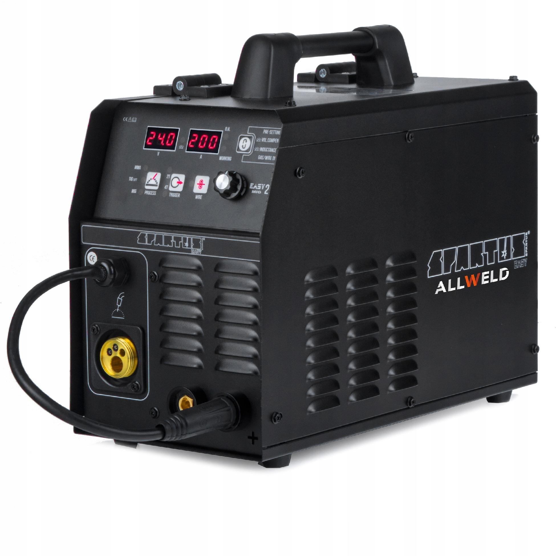 INVERTER WELDING MACHINE SPARTUS EASY MIG 200 MMA TIG 200A 230V IGBT SYNERGY EAN (GTIN) 5900391242377