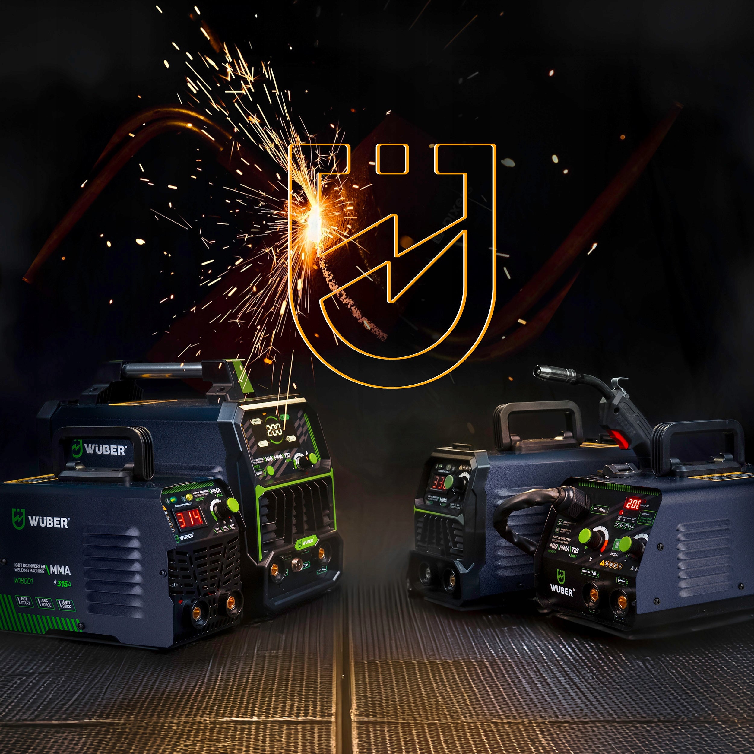 INVERTER WELDING MACHINE STRONG IGBT MMA HOT START ANTI STICK 315A Welding methods MMA