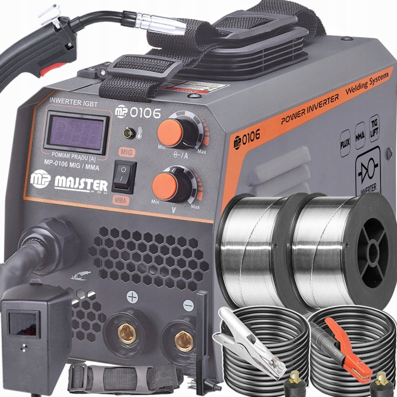 INVERTER Welder IGBT MIG MAG FLUX MMA migomat mp0106 PRO