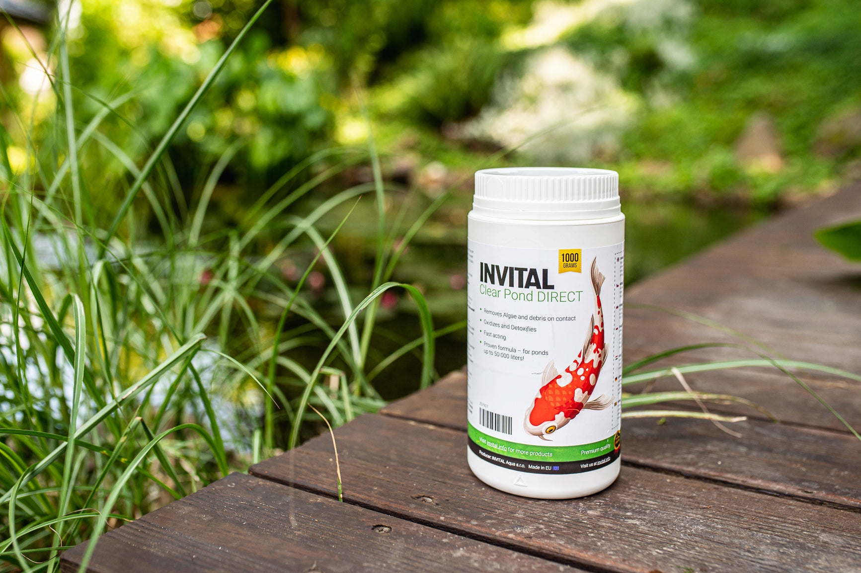 INVITAL Clear Pond Direct 1 kg eliminates filamentous algae Manufacturer code Z07927