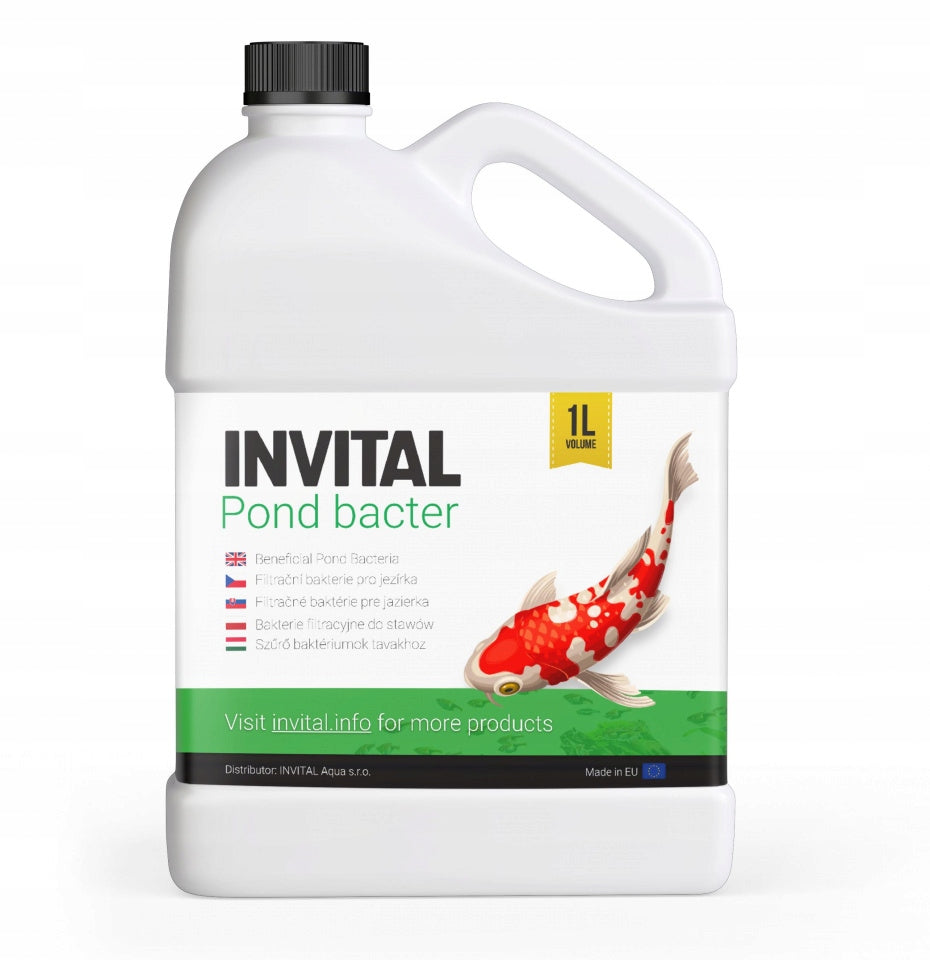 INVITAL Pond Bacter 1000 ml bacteria for pond antialgae, pure water EKO