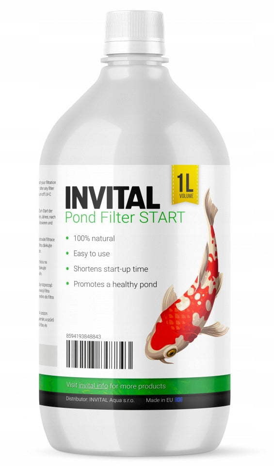 INVITAL Pond Filter Start 1000ml starter bacteria for filter/water pond Manufacturer code Z10024