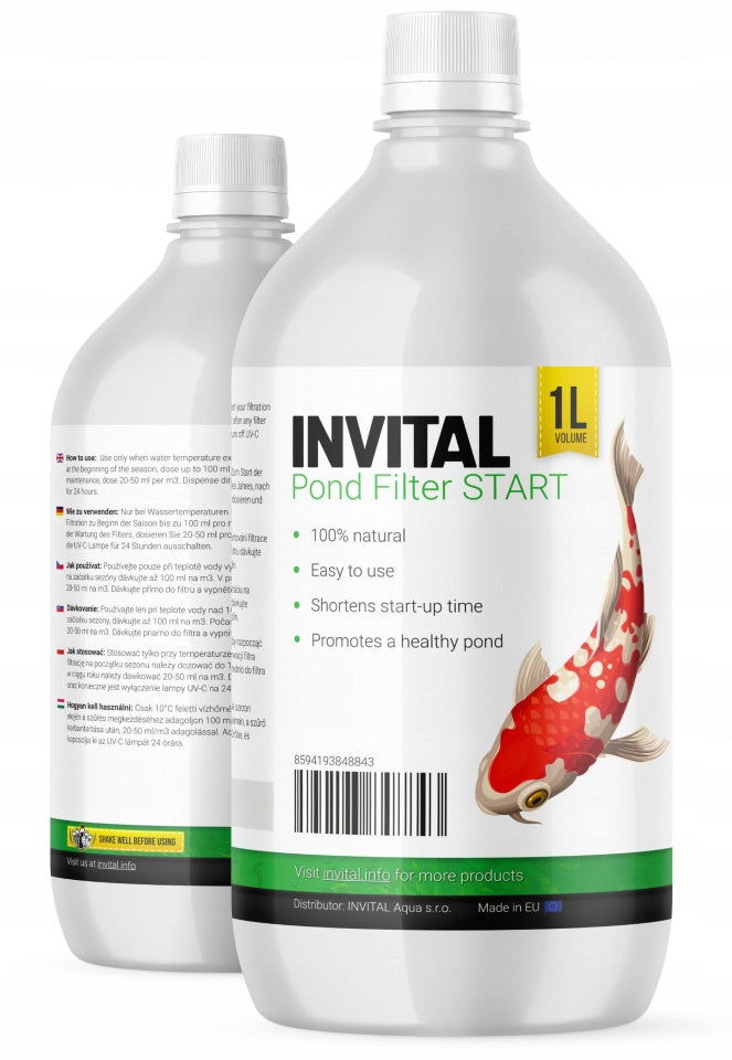 INVITAL Pond Filter Start 1000ml starter bacteria for filter/water pond