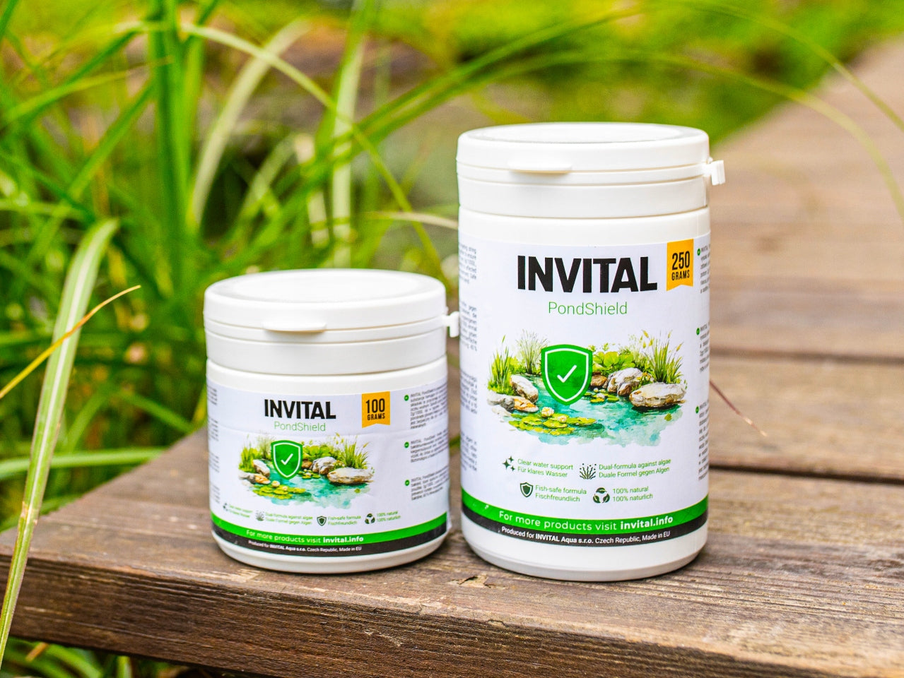 INVITAL PondShield 100g per pond without algae, removes algae clean water EKO Manufacturer code Z12476