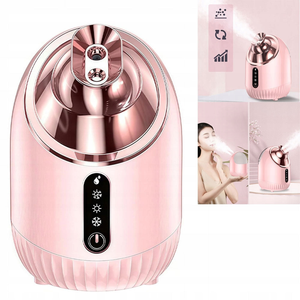 ION FACE HUMIDIFIER 240ML 4IN1 HOT COLD MIST SAUNA